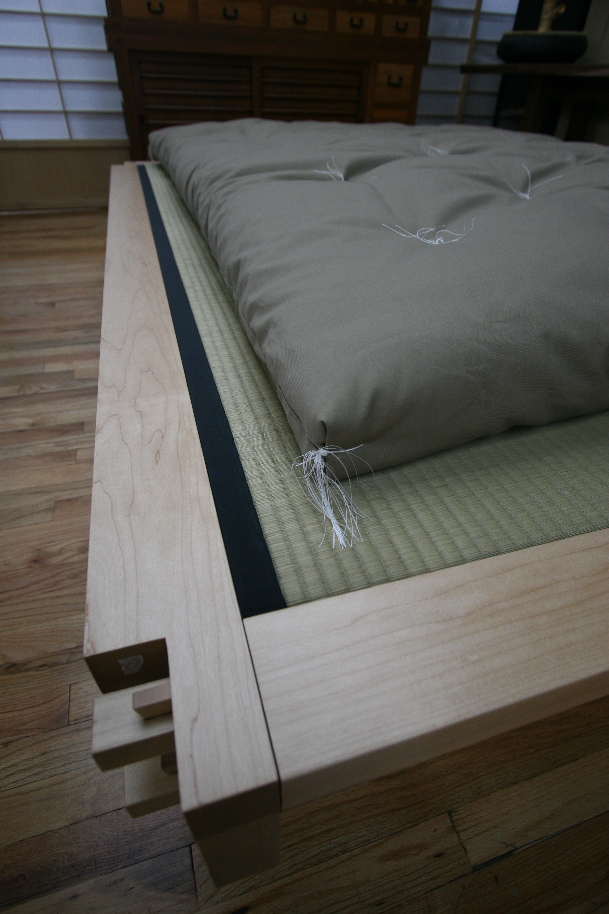 FUTON (HANDMADE) « MIYA SHOJI – Japanese shoji screen partition dividers  sliding and freestanding